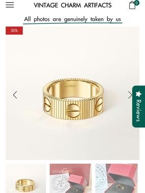 Cartier Love Ring dupe